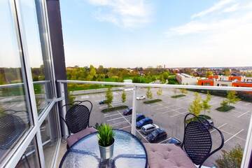 Фото номера Апартаменты с балконом Апартаменты Irklo apartamentai Elija г. Швянтойи 27
