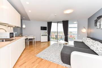 Фото номера Апартаменты с балконом Апартаменты Irklo apartamentai Elija г. Швянтойи 32