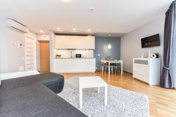 Фото номера Апартаменты с балконом Апартаменты Irklo apartamentai Elija г. Швянтойи 15