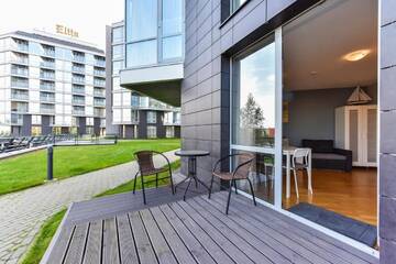 Фото номера Апартаменты с террасой Апартаменты Irklo apartamentai Elija г. Швянтойи 19