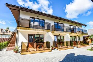 Фото номера Апартаменты с 1 спальней Апартаменты Vila Tante г. Швянтойи 32