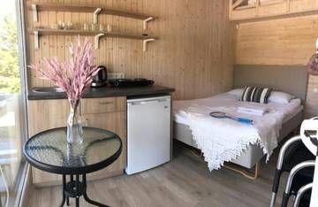 Фото номера Четырёхместный номер - Двухуровневый Отель Relax Park г. Швянтойи 5