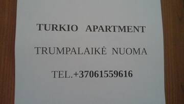 Фото номера Апартаменты Апартаменты Turkio apartment Elija г. Швянтойи 28