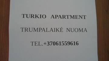 Фото номера Апартаменты Апартаменты Turkio apartment Elija г. Швянтойи 81
