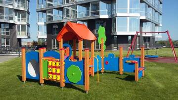 Фото номера Апартаменты с видом на озеро Апартаменты Didieji irklo apartamentai Elija г. Швянтойи 76