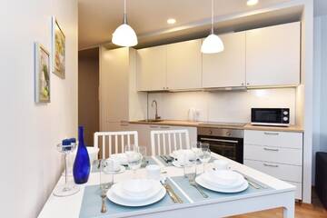 Фото номера Апартаменты с видом на озеро Апартаменты Didieji irklo apartamentai Elija г. Швянтойи 49