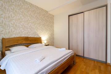 Фото номера Апартаменты с 2 спальнями Апартаменты Light Blue Sea-Cret House г. Швянтойи 13