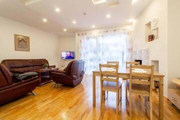 Фото номера Апартаменты с 2 спальнями Апартаменты Light Blue Sea-Cret House г. Швянтойи 21