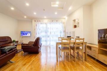 Фото номера Апартаменты с 2 спальнями Апартаменты Light Blue Sea-Cret House г. Швянтойи 34