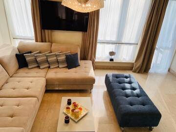 Фото номера Апартаменты с 2 спальнями Апартаменты Luxuriuos golden dune apartment by the sea г. Швянтойи 10